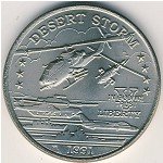 5 долларов 1991 г. Хатт Ривер(24) - 2791 - аверс