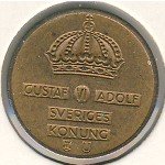 1эре 1969 г. Швеция(31) - 5354 - реверс