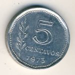 5 сентаво 1973 г. Аргентина(2) - 1475 - аверс