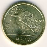 1 песо 2011 г. Уругвай(23) -562 - аверс