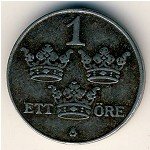 1эре 1947 г. Швеция(31) - 5354 - аверс