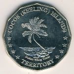 50 центов 2004 г. Кокосовые острова(12) -440 - реверс