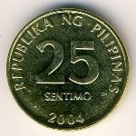 25 сентаво 2004 г. Филиппины(24) -719 - аверс