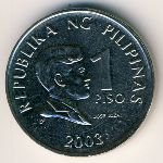 1 песо 2003 г. Филиппины(24) -719 - аверс