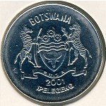 50 тхебе 2001 г. Ботсвана(3) - 299 - реверс