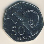 50 пенсов 2004 г. Великобритания(5) -111711 - аверс