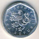 20 геллеров 1999 г. Чехия(25) - 5695 - реверс