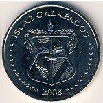 50 сентаво 2008 г. Галапагосские острова (4) -636 - реверс