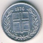10 эйре 1974 г. Исландия(10) - 1061 - реверс