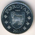 1 крона 2011 г. Фарерские острова (22) - 960 - реверс