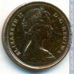 1 цент 1968 г. Канада(11) -6784 - реверс