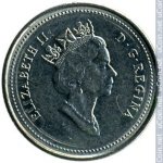 10 центов 1990 г. Канада(11) -6784 - аверс