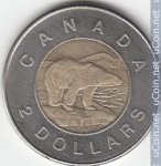 2 доллара 2007 г. Канада(11) -6784 - аверс