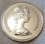 25 центов 1985 г. Канада(11) -6784 - аверс