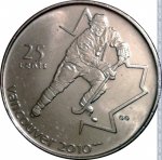 25 центов 2007 г. Канада(11) -6784 - реверс