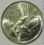 25 центов 2008 г. Канада(11) -6784 - реверс