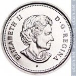 25 центов 2005 г. Канада(11) -6784 - реверс