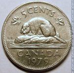 5 центов 1979 г. Канада(11) -6784 - реверс