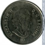 5 центов 2007 г. Канада(11) -6784 - реверс