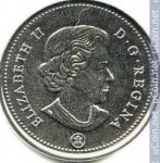 50 центов 2017 г. Канада(11) -6784 - реверс