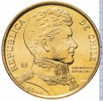 10 песо 2007 г. Чили(25) - 236 - аверс