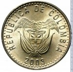 50 песо 2003 г. Колумбия(12) -681 - аверс