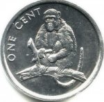 1 цент 2003 г. Острова Кука(17) - 32369 - реверс