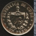 1 песо 1984 г. Куба(12) -5032 - аверс
