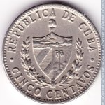 5 сентаво 1961 г. Куба(12) -5032 - аверс