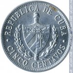 5 сентаво 1971 г. Куба(12) -5032 - аверс