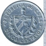 5 сентаво 1972 г. Куба(12) -5032 - аверс
