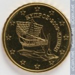 10 центов 2009 г. Кипр(11) - 4797 - реверс