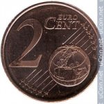 2 цента 2008 г. Кипр(11) - 4797 - реверс