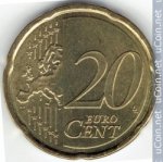 20 центов 2008 г. Кипр(11) - 4797 - реверс