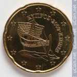 20 центов 2009 г. Кипр(11) - 4797 - реверс