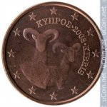 5 центов 2008 г. Кипр(11) - 4797 - аверс