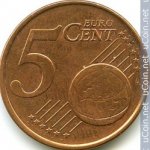 5 центов 2011 г. Кипр(11) - 4797 - реверс