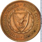 5 милей 1963 г. Кипр(11) - 4797 - аверс