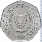 50 центов 2004 г. Кипр(11) - 4797 - аверс