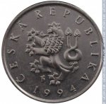 1 крона 1994 г. Чехия(25) - 5695 - аверс