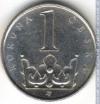 1 крона 2000 г. Чехия(25) - 5695 - реверс