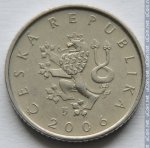 1 крона 2006 г. Чехия(25) - 5695 - аверс