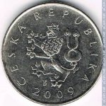 1 крона 2009 г. Чехия(25) - 5695 - аверс