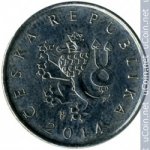 1 крона 2014 г. Чехия(25) - 5695 - реверс