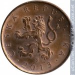  10 крон 2013 г. Чехия(25) - 5695 - реверс