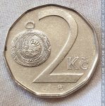 2 кроны 2008 г. Чехия(25) - 5695 - реверс