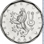 2 кроны 2009 г. Чехия(25) - 5695 - аверс
