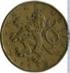 20 крон 1999 г. Чехия(25) - 5695 - аверс