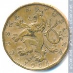20 крон 2004 г. Чехия(25) - 5695 - реверс