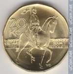 20 крон 2004 г. Чехия(25) - 5695 - аверс